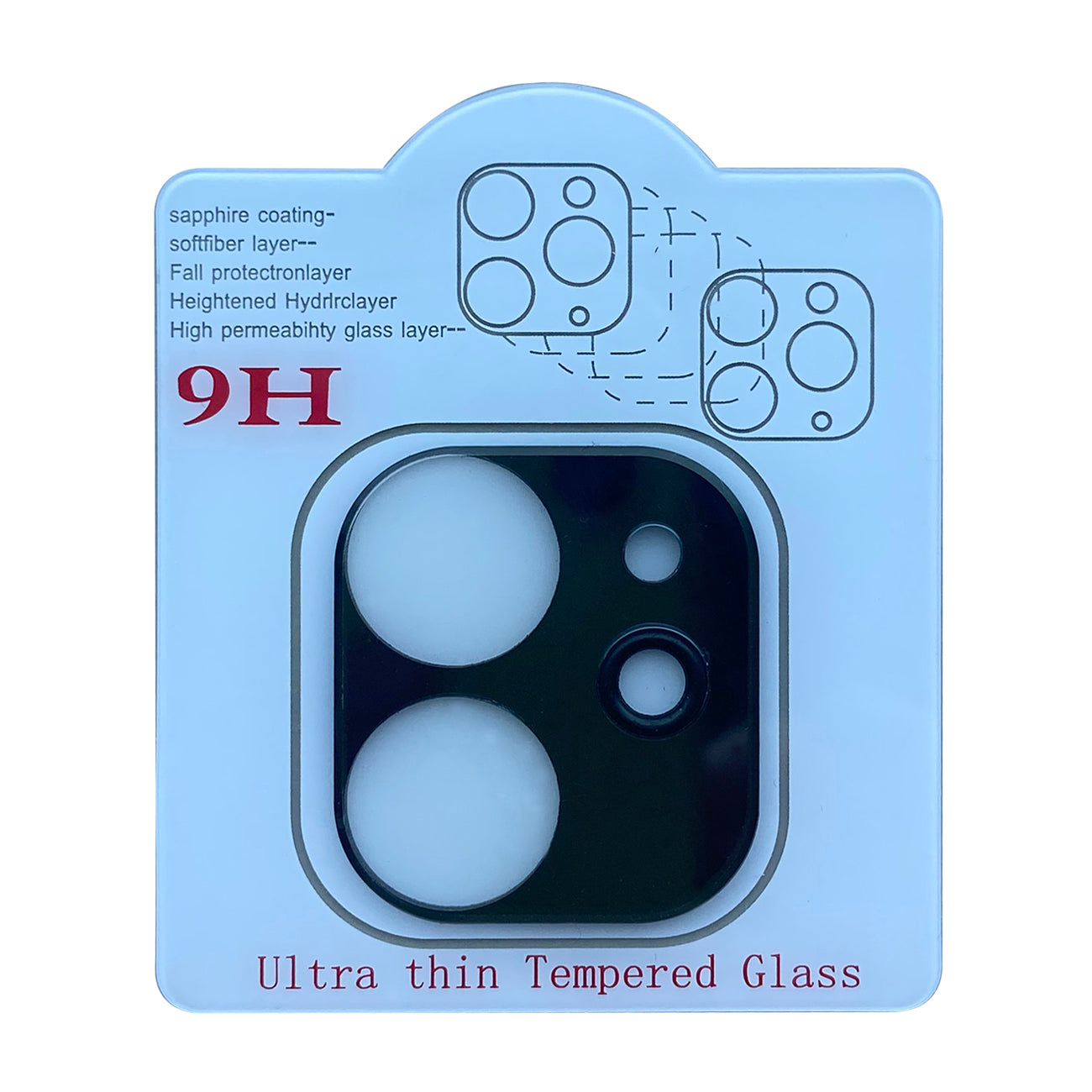 Camera Protector for iPhone 11 In Black